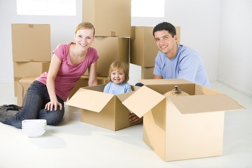 Moving van service for a home move in Lambeth
