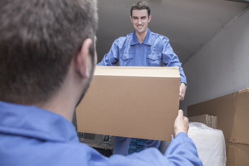 Man with van vehicle ready for a local move in Lambeth