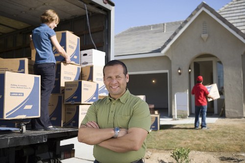 House movers planning a residential move in Lambeth