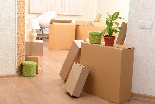 Office furniture removal for a business in Lambeth