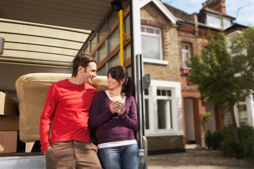 Local removals team planning access and parking in Lambeth