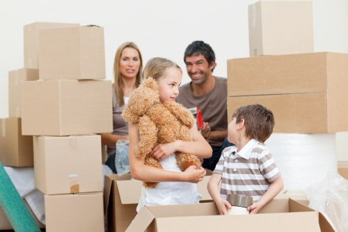Commercial and residential moving truck service across Lambeth